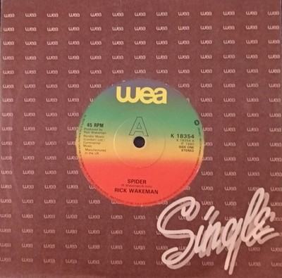 RICK WAKEMAN Spider 7'' vinyl single, also including Danielle