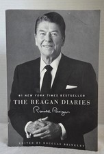 'THE REAGAN DIARIES' First Harper Perennial Edition 2009 Paperback Color Photos