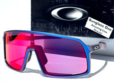Oakley SUTRO Cyan Blue Colorshift Shield PRIZM Road Lens Sunglass 9406-C1
