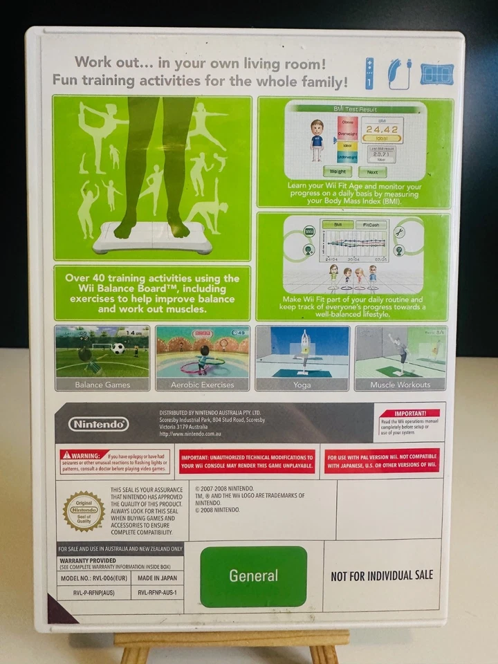 Wii Fit [Nintendo Wii] [New-Minty Disc] [Manual Included] - Image 3 of 4