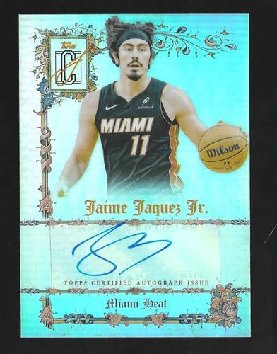 2025 Topps Signature Jaime Jaquez Jr. Base (RAW)