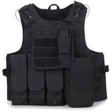 Taktische Weste Molle Combat Weste Airsoft Outdoor Schutz Beutel