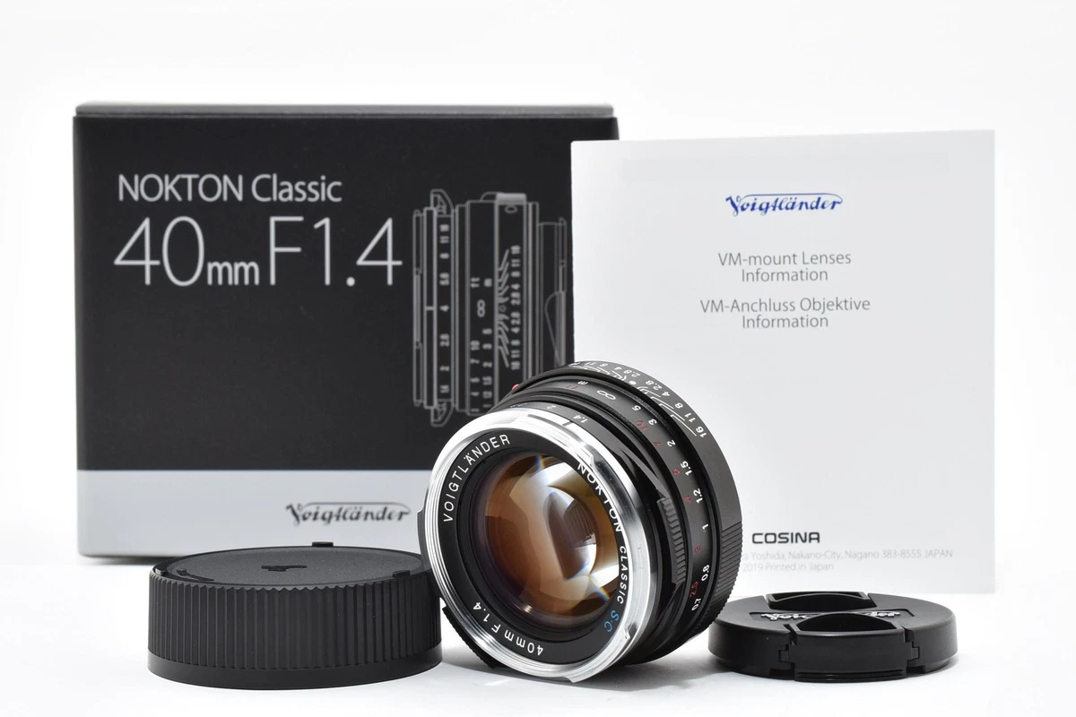 Voigtländer f/1.4 Lenses 40mm Focal for sale | eBay