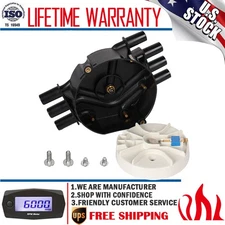 Distributor Cap and Rotor Kit For Chevrolet S10 GMC 4.3L V6 Vortec DR475 DR331