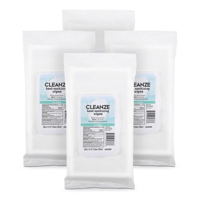 Cleanze Antibacterial Hand Wipes, 120 Ct Bundle