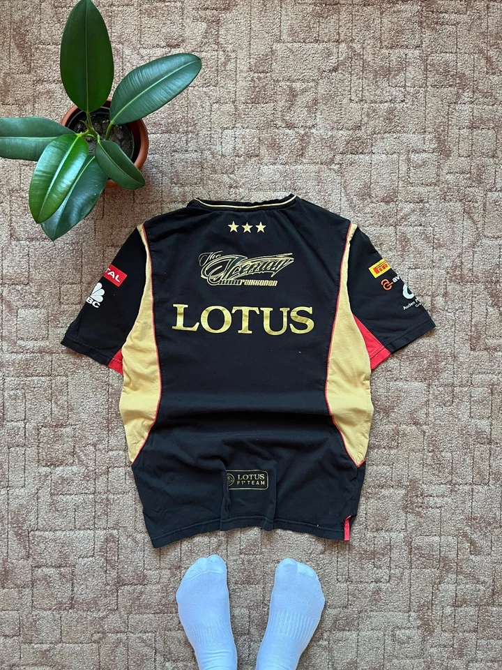 Formula 1 Lotus Rexona F1 Black Nascar Racing Tee Size S Men - Image 4 of 4