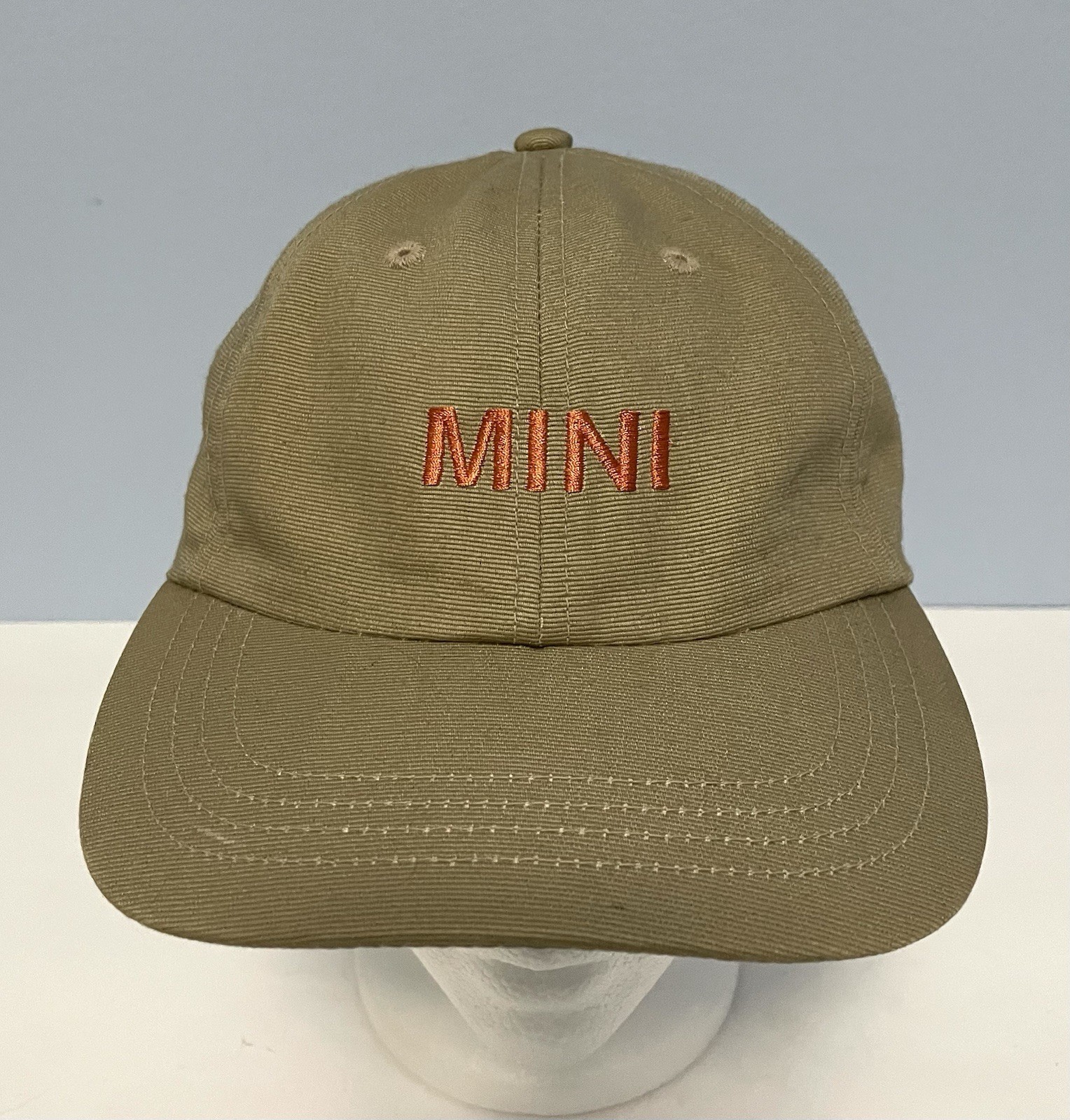 Mini Cooper Adjustable Baseball Hat Beige Let’s M… - image 2