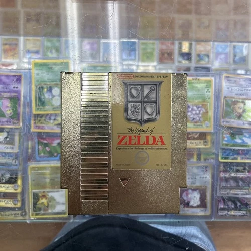 Nintendo The Legend of Zelda (NES) Gold Cartridge
