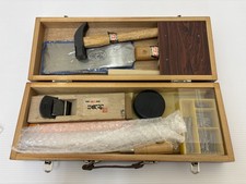 Japanese Kakuri Carpenter Tool set Hand plane hand saw etc With case Vintage DIY