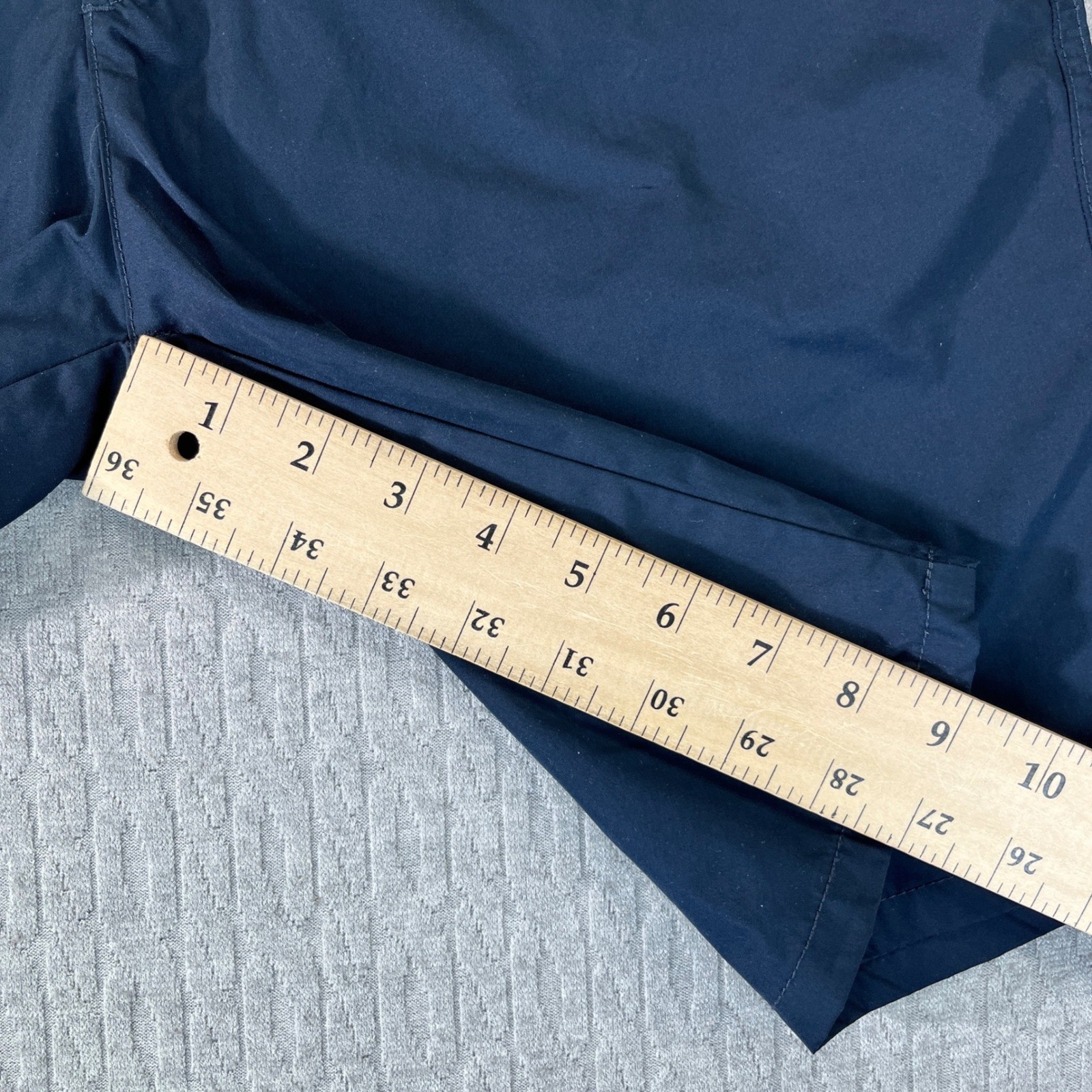 AETHER Navy Polyester performance Shorts Men Size… - image 4