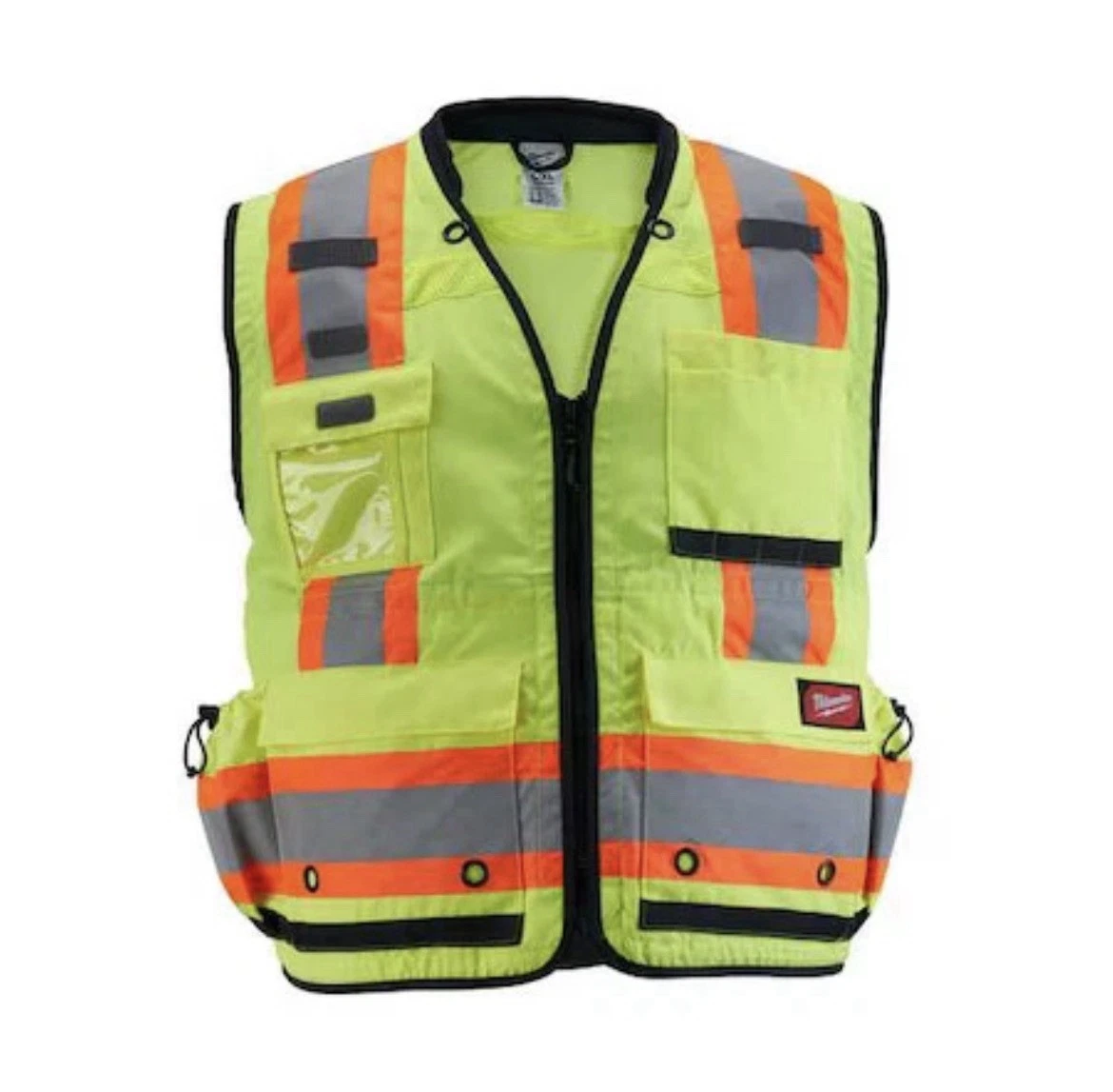 Milwaukee 48-73-5163 Class 2 Surveyor High Visibility Vest 2XL/3XL -Power Design image 1