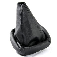 MERCEDES C CLASS W202 1993-2000 BLACK LEATHER GEAR STICK KNOB COVER GAITER NEW
