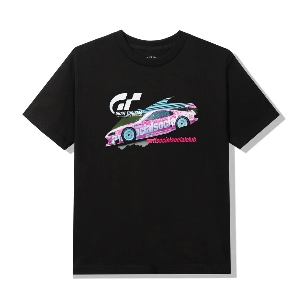 Brand New Gran Turismo X Assc Black Gt500 Tee - Size Medium Anti Social  Club | Ebay