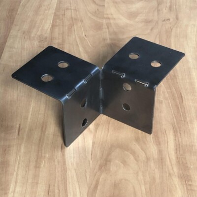 PostHugger™ Double Inside Corner Brackets | For 6x6 (5.5"x5.5") Posts ...