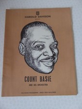Count Basie and His Orchestra February 1959 Tour Souvenir Programme