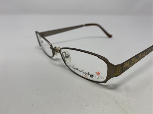 Cynthia Rowley CR0251 Bronze 50-16-140 Light Brown Full RimEyeglasses Frame FN99 - Picture 2 of 8