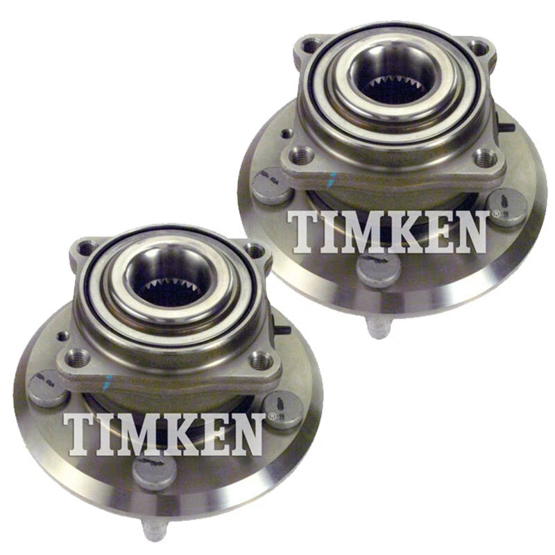 Par de cubos e rolamentos de roda traseira Timken para 2010-2017 GMC Terrain Chevy Equinox - Imagem 4 de 4