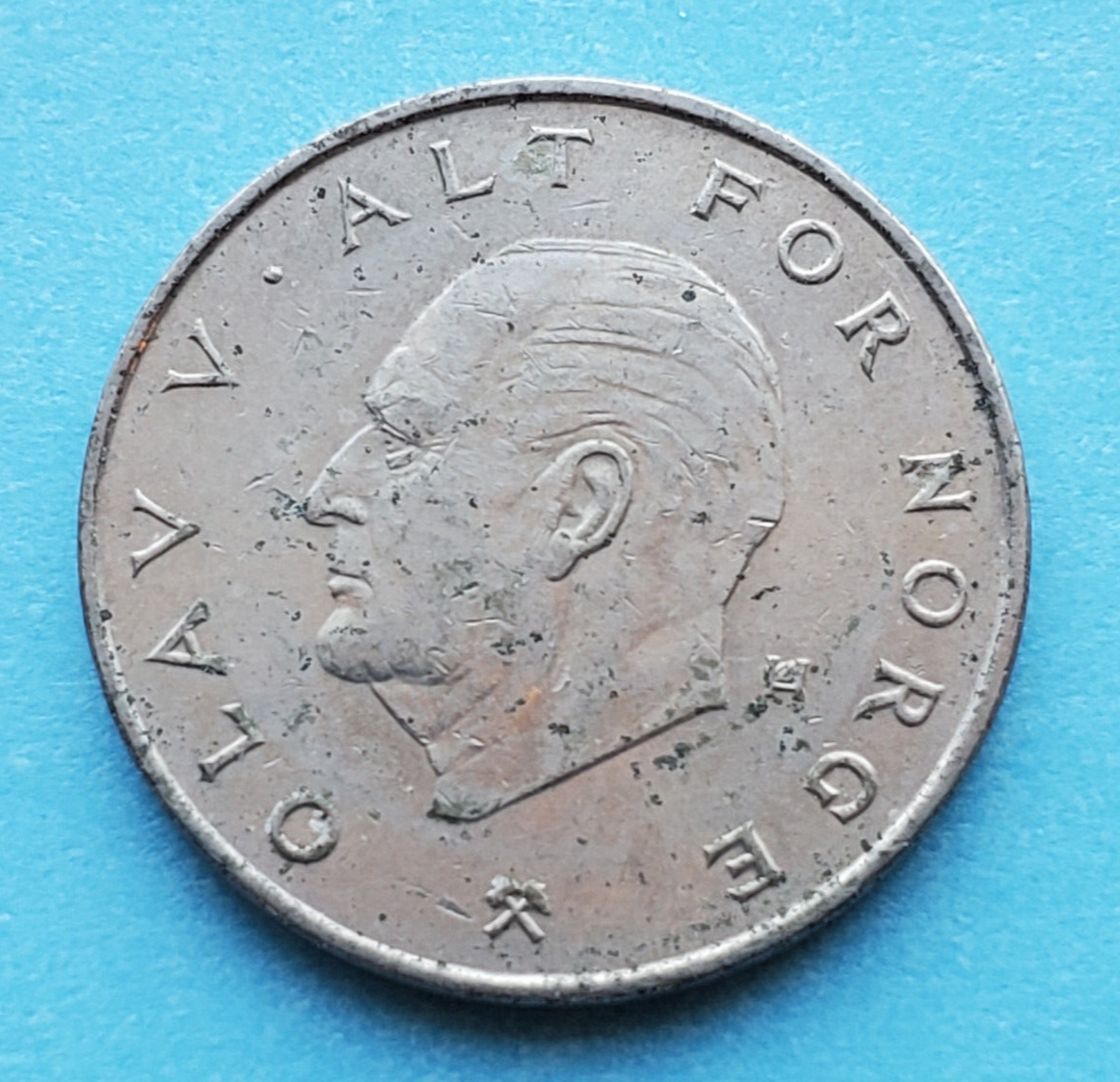 Norway 1983 K ~ 1 Krone Coin ~ KM# 419 ~ Olav V ~ FREE SHIPPING! | eBay