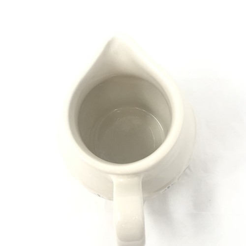 Longaberger Woven Traditions Ivory Green Creamer EUC - Picture 6 of 10