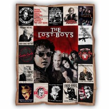 The Lost Boys Blanket, The Lost Boys Movies Fleece, Sherpa Blanket