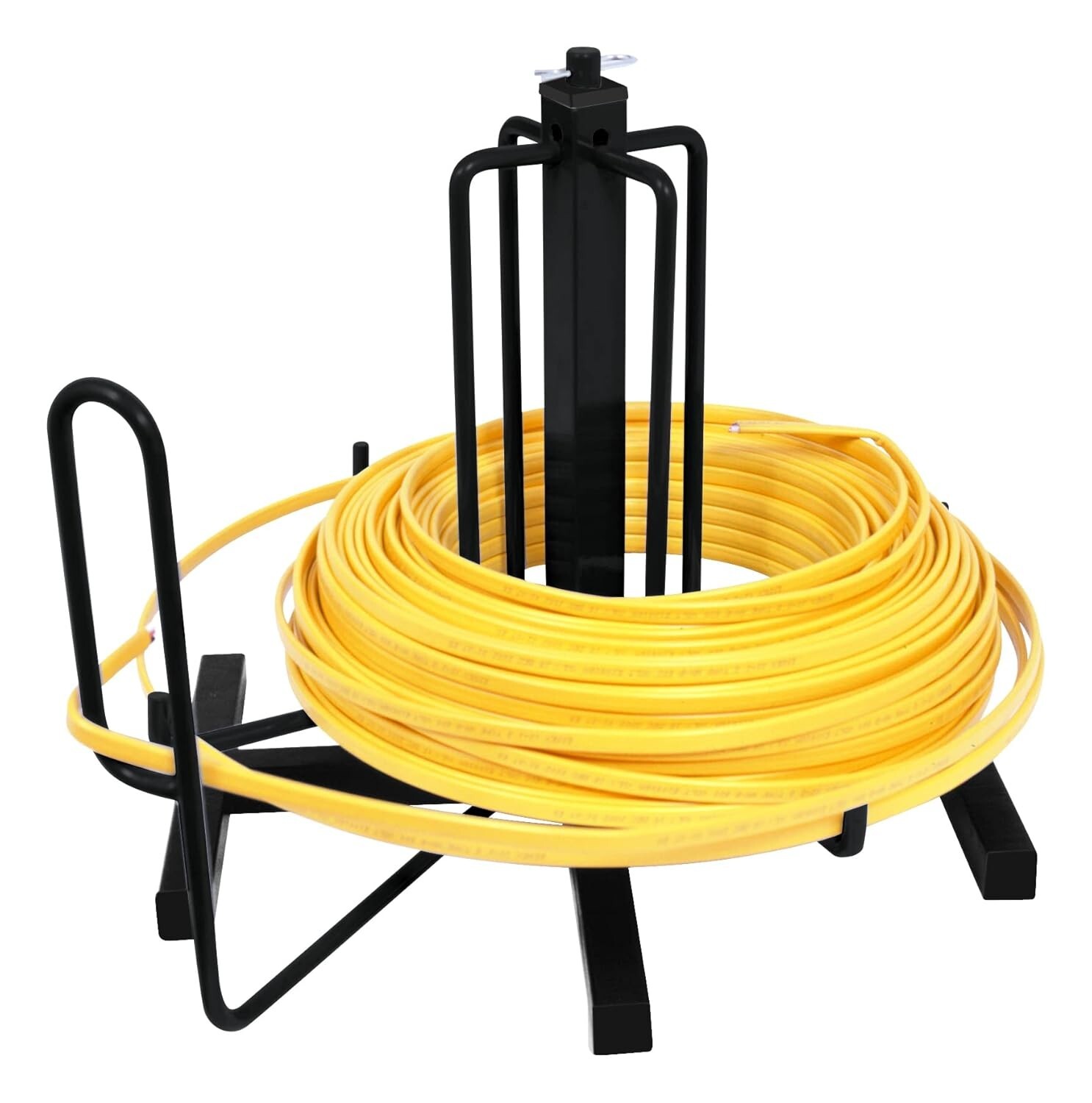 Spool Dispenser Coil Wire Untangler Electrical Romex Spinner Reel MC ...