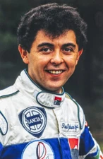 Pascal Gaban WRC Rally Car 1989 Old Motor Racing Photo