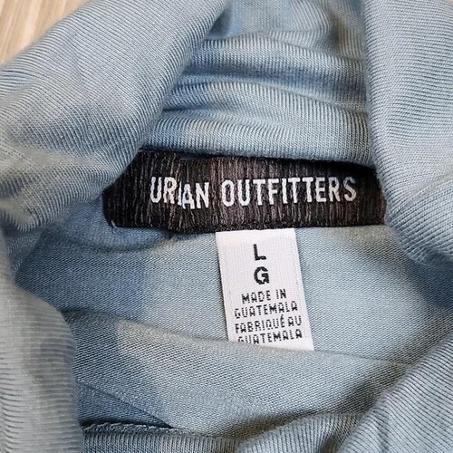 Urban Outfitters Oldtimer Rollkragen Blau Shirt Neu ohne Etikett Langarmshirt - Bild 4 von 5