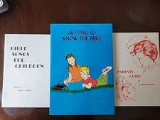 Getting to Know the Bible 1970 Parents Guide Bible Songs For Children New Bryan