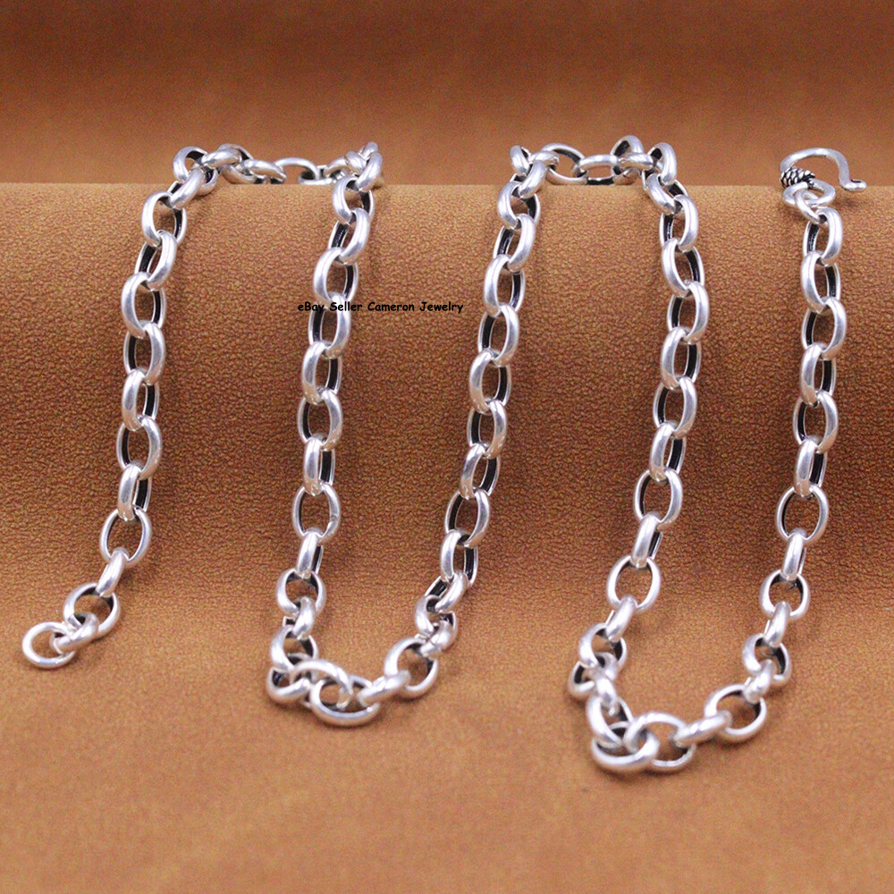 SILVER925 SMALL OVAL LINK CHAIN BRACELET/シルバー/ブレスレット