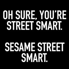 Oh Sure You're Smart. Sesame Street Smart Refrigerator Fridge MAGNET