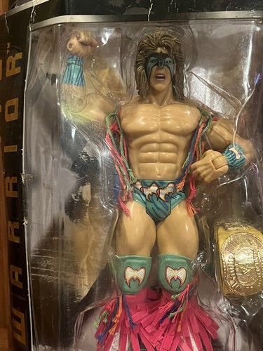 WWE Jakks Classic Superstars Collector Series 3 Ultimate Warrior Action Figure - Picture 4 of 11