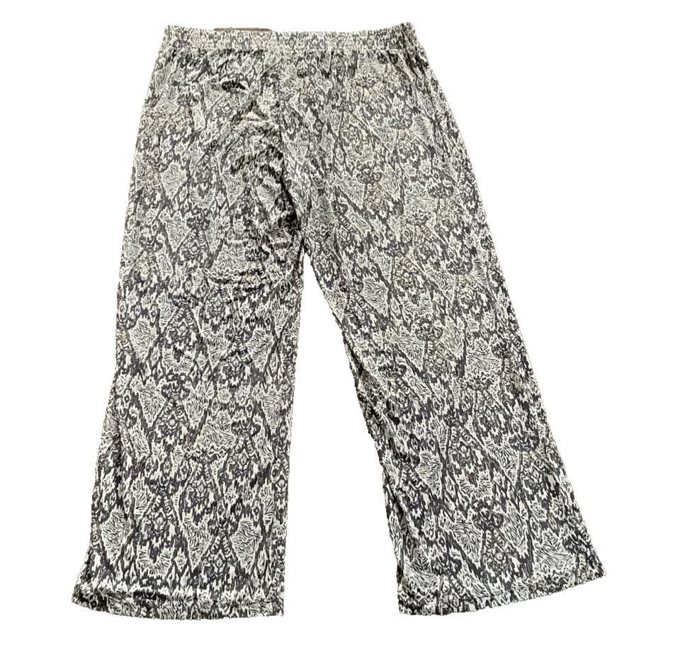 Pantalon Femme IMAN Global Chic Taille Haute Gris – Taille L – Neuf Avec étiquette