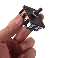 Universal Energy Regulator 15A with 6mm Diameter Shaft for Cooktops and Ovens