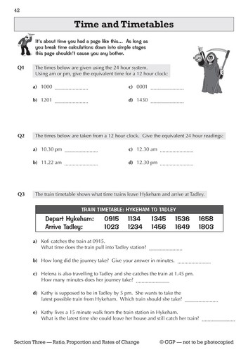 KS3 Years 7-9 Maths Workbook with Answer Foundation Key Stage 3 CGP - Bild 10 von 12