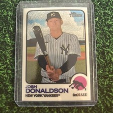 2022 Topps Heritage Chrome #708 Josh Donaldson /999