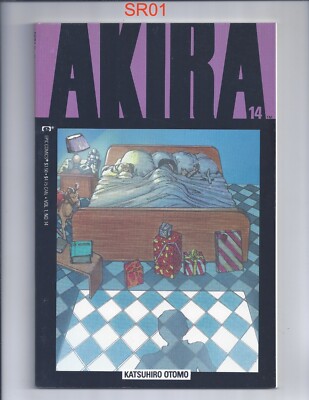 Akira #14 1st print 1988 Epic Marvel Katsuhiro Otomo manga anime VF sr01