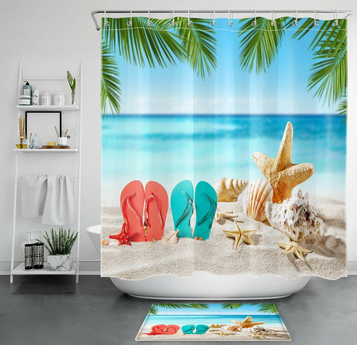 Flip flop bathroom decor sale