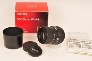 Sigma DC 55-200mm F/4-5.6 Lens Nikon AF