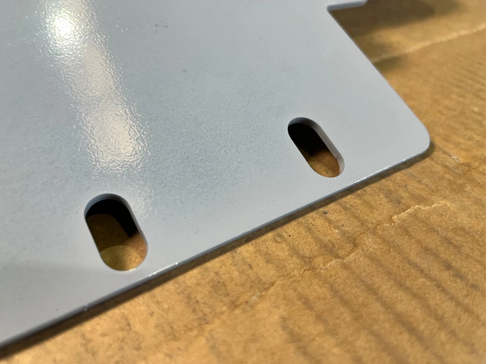 2PC Silver Bash Plate Front Guard for Nissan Navara NP300 2015+ D23 3mm Steel - Image 4 of 4