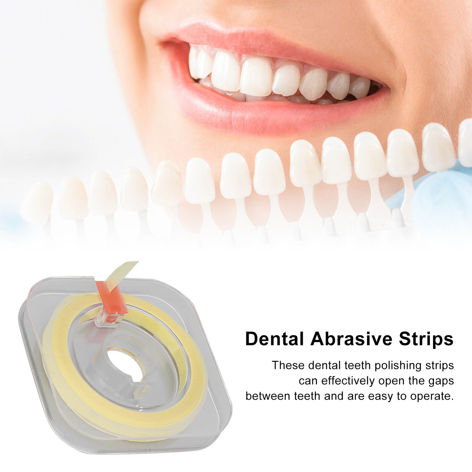 Dental Sanding Strips Abrasive Dental Floss Dental Abrasive Tooth File