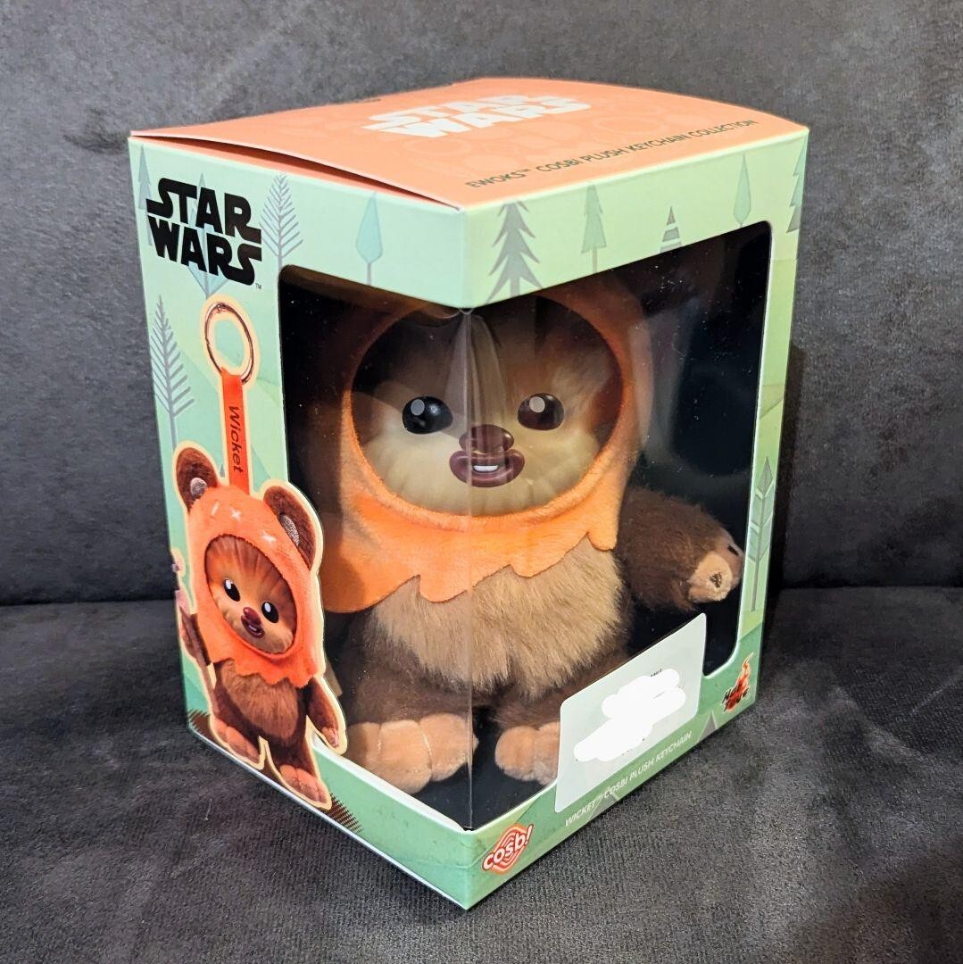 ［限定］Cosbi Plush Keychain Ewoks WICKET Hot Toys Cosbi Ewoks Wicket Plush Keychain Star Wars