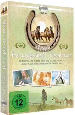 Archer / Sarah und das Wildpferd / Ein Pferd für Klara  3 DVD Box/NEU/OVP