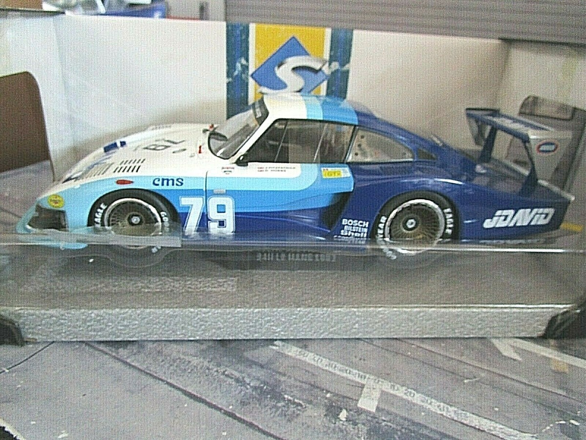 1/18 PORSCHE 935 MOBY DİCK 24H LE MANS 1978 SOLİDO DİECAST METAL MODEL ARABA