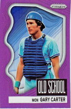 2022 Panini Prizm Gary Carter Purple Old School #OS-10 NM/MT MONTREAL EXPOS