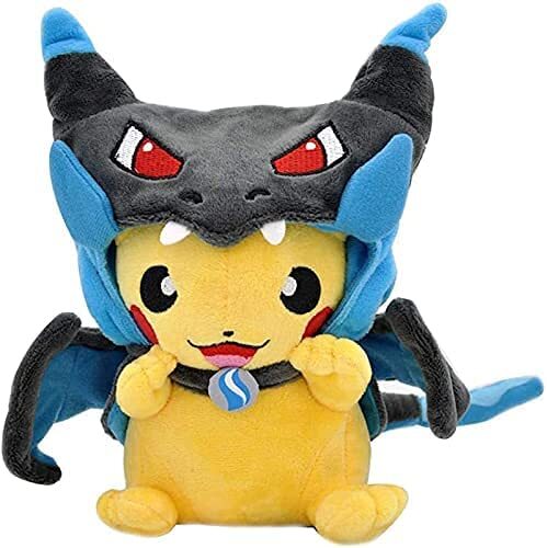 mega charizard pikachu plush