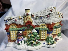 Vintage Once Upon A Christmas 1992 Ginny Inc. Toy Store Statue Figurine