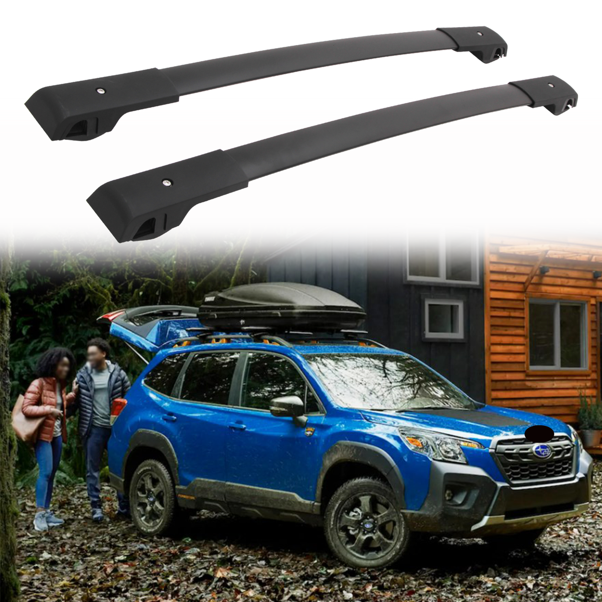 165lbs Cross Bars Roof Racks for 2022-2023 Subaru Forester