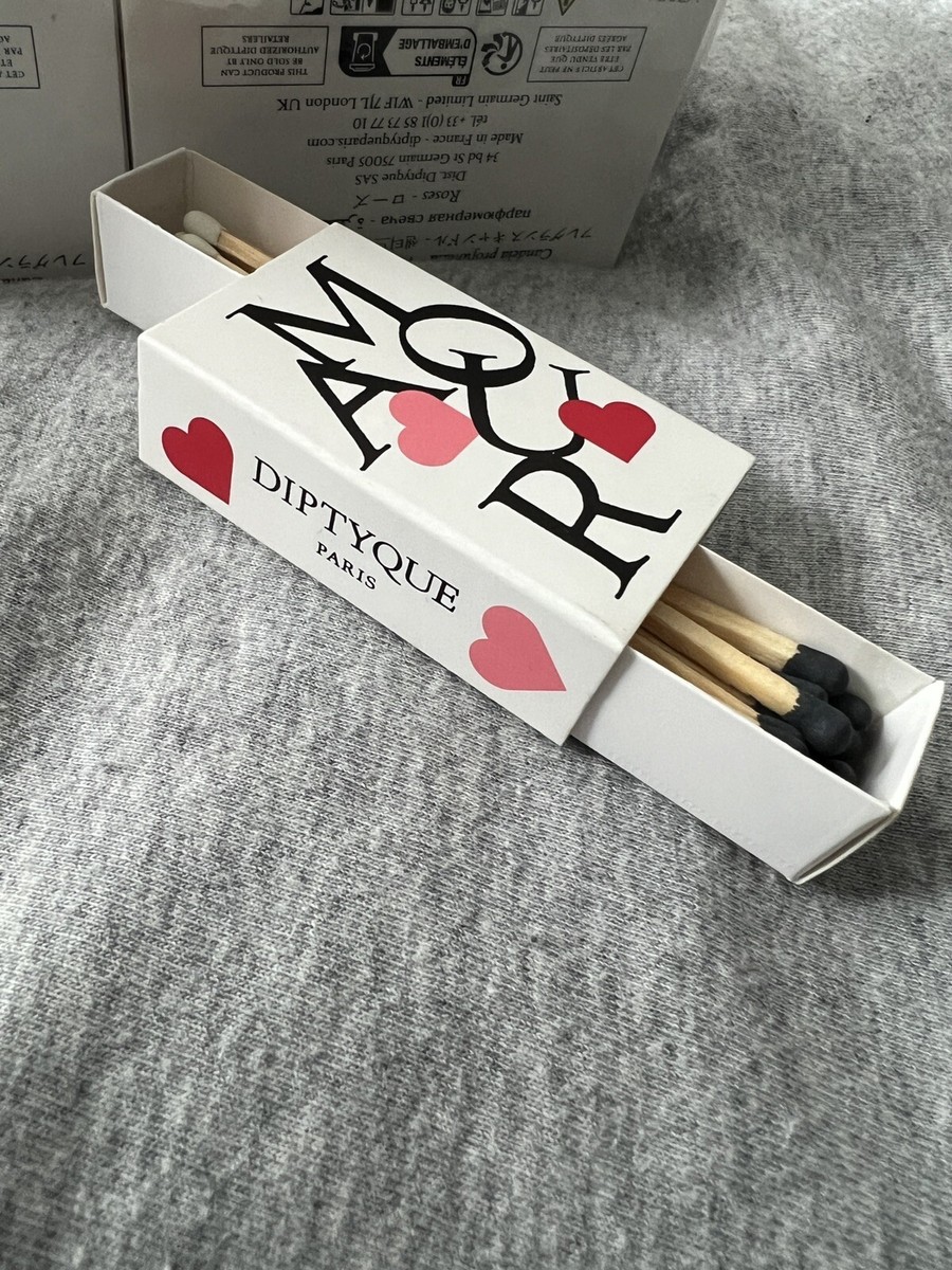 DIPTYQUE Valentine's Baies & Roses Candle Set + VDAY MATCHES +