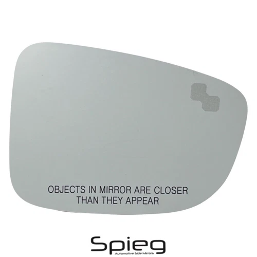 Side Mirror Glass for 2017-2021 MAZDA 6 Passenger Side with Blind Spot Heated