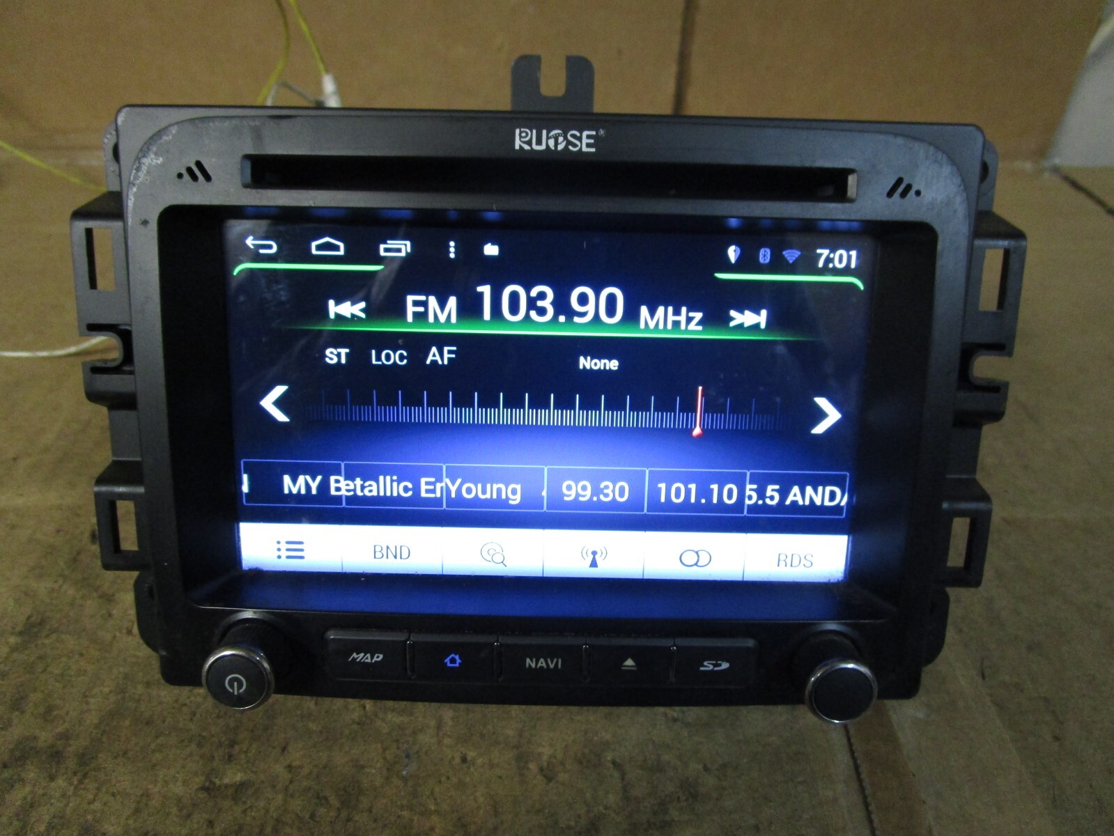 Rupse Aftermarket Radio Stereo Information Navigation Display Screen